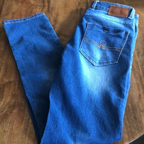 United Colors of Benetton SLIM FIT HIGH-WAISTED JEANS size 32 W - Picture 9 of 11
